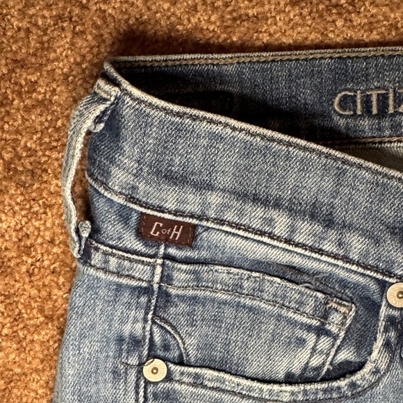 Citizens of Humanity Thompson Med Rise Cropped Skinny Denim Preloved Designer - Picture 7 of 13
